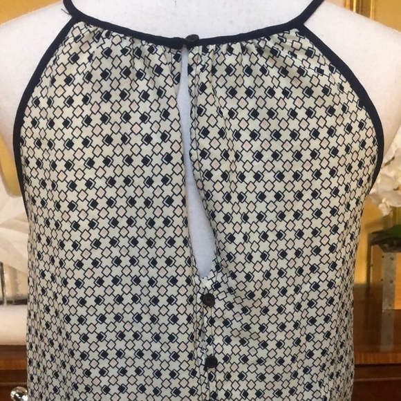 Aqua Women’s Blue and Red Sleeveless Halter Top Bohemian Romper Size Small - Picture 9 of 11